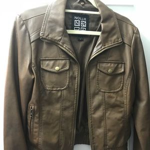 Brown Leather Jacket